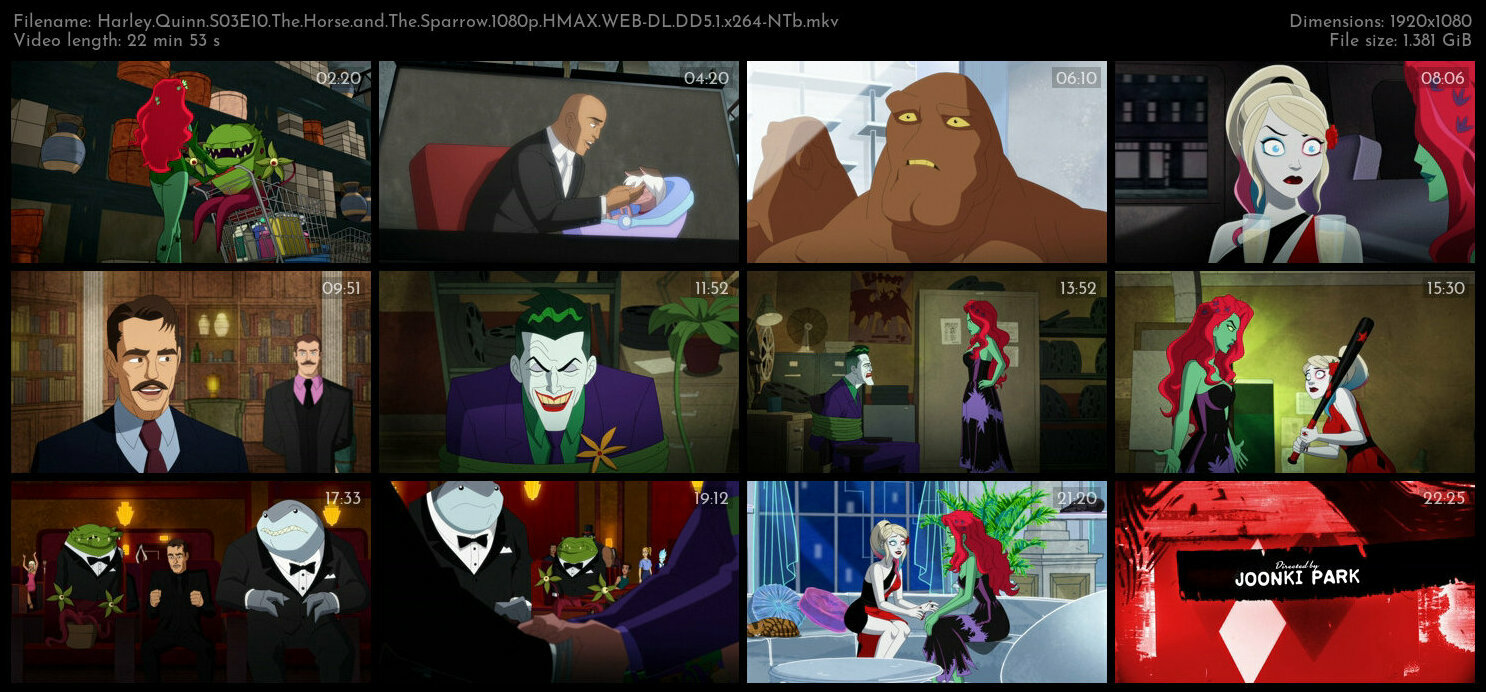 Harley Quinn S03E10 The Horse and The Sparrow 1080p HMAX WEB DL DD5 1 x264 NTb TGx