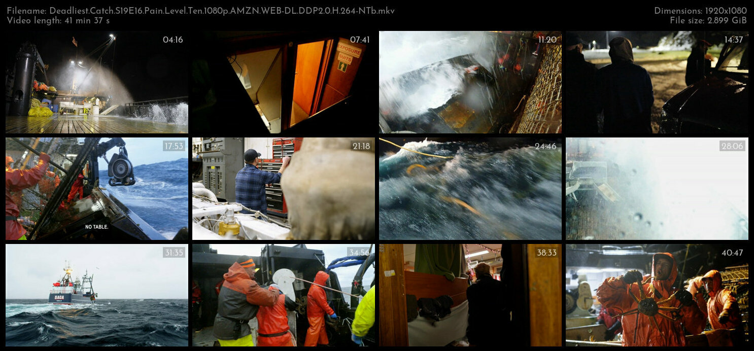 Deadliest Catch S19E16 Pain Level Ten 1080p AMZN WEB DL DDP2 0 H 264 NTb TGx