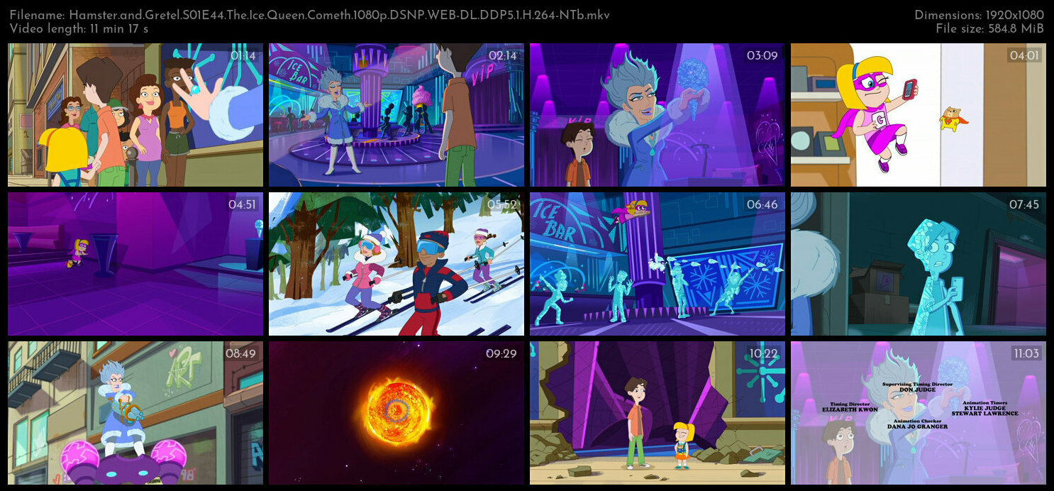 Hamster and Gretel S01E44 The Ice Queen Cometh 1080p DSNP WEB DL DDP5 1 H 264 NTb TGx