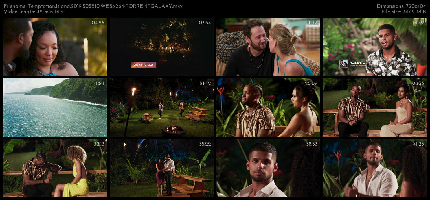 Temptation Island 2019 S05E10 WEB x264 TORRENTGALAXY