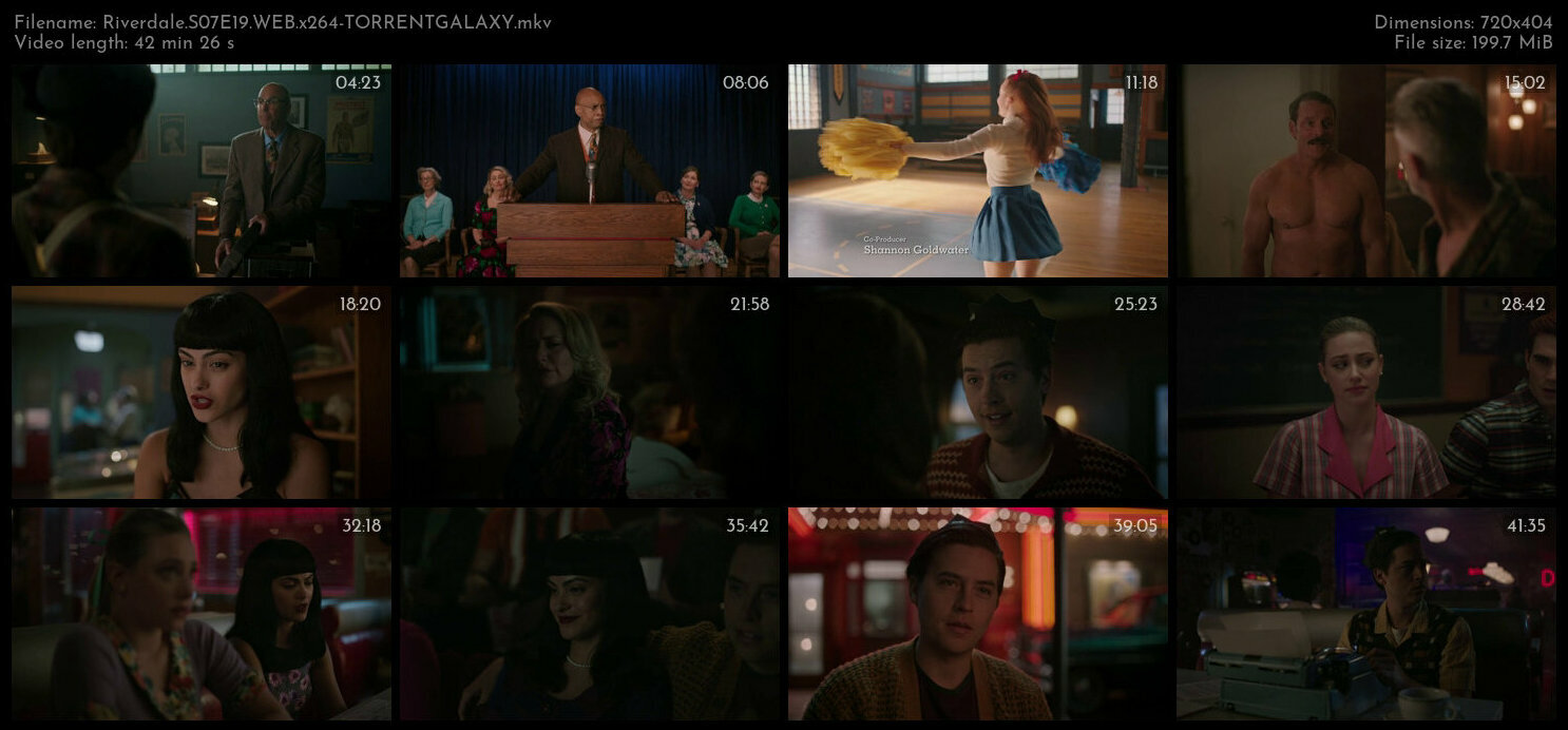 Riverdale S07E19 WEB x264 TORRENTGALAXY