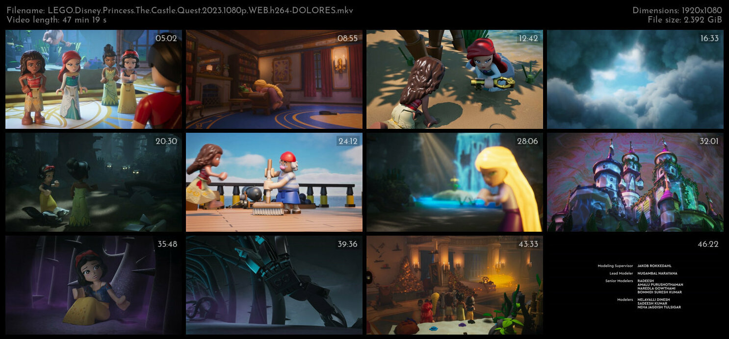 LEGO Disney Princess The Castle Quest 2023 1080p WEB h264 DOLORES TGx