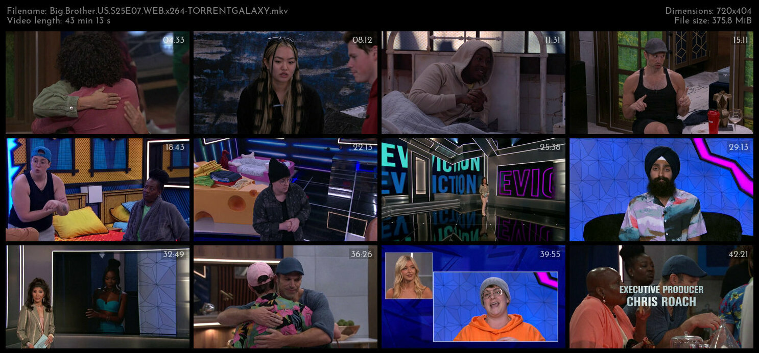 Big Brother US S25E07 WEB x264 TORRENTGALAXY