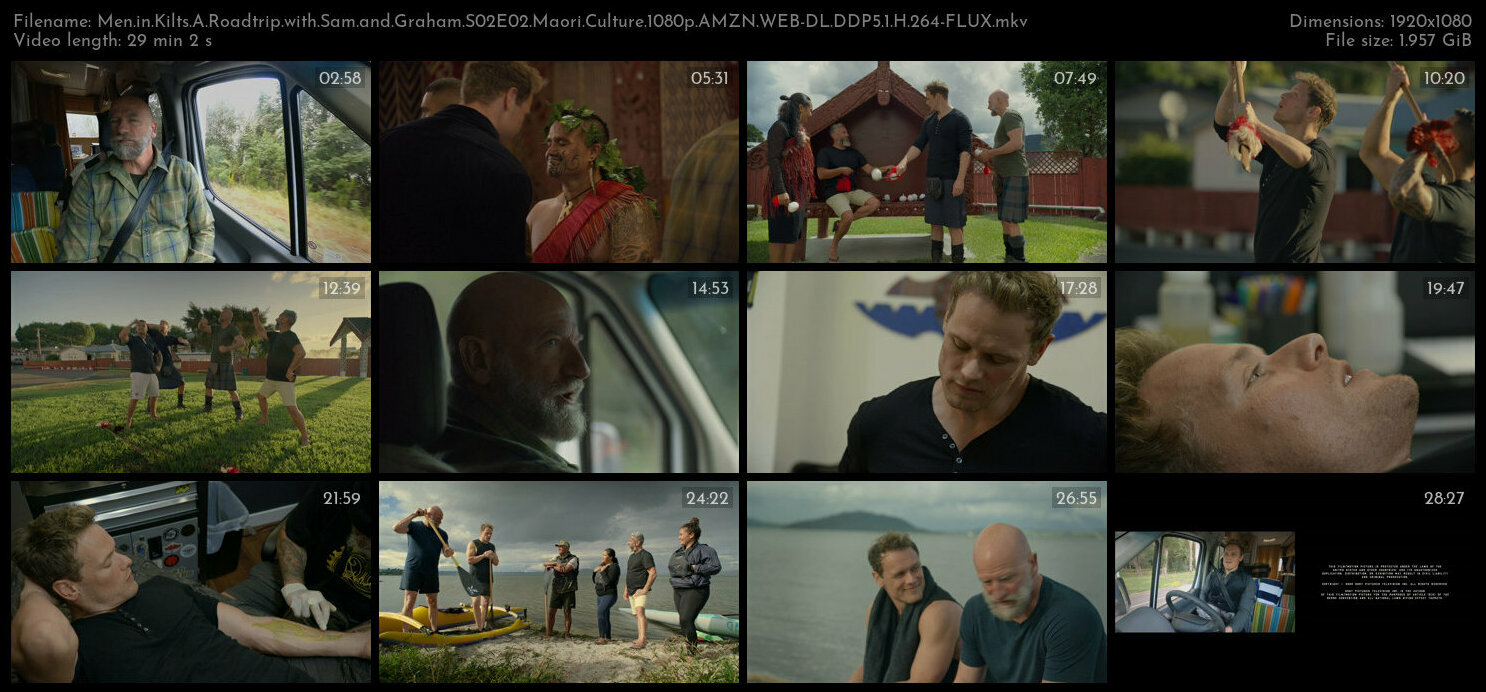 Men in Kilts A Roadtrip with Sam and Graham S02E02 Maori Culture 1080p AMZN WEB DL DDP5 1 H 264 FLUX