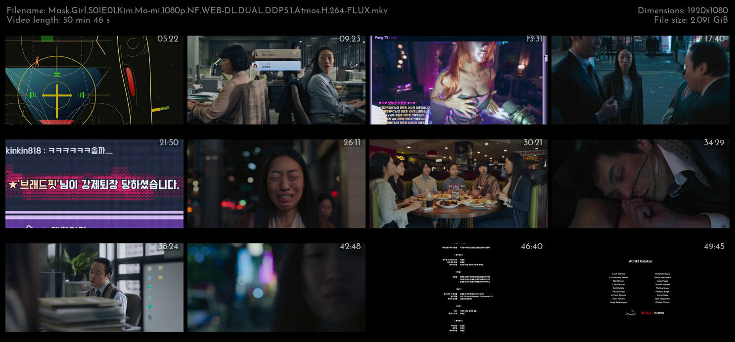 Mask Girl S01E01 Kim Mo mi 1080p NF WEB DL DUAL DDP5 1 Atmos H 264 FLUX TGx