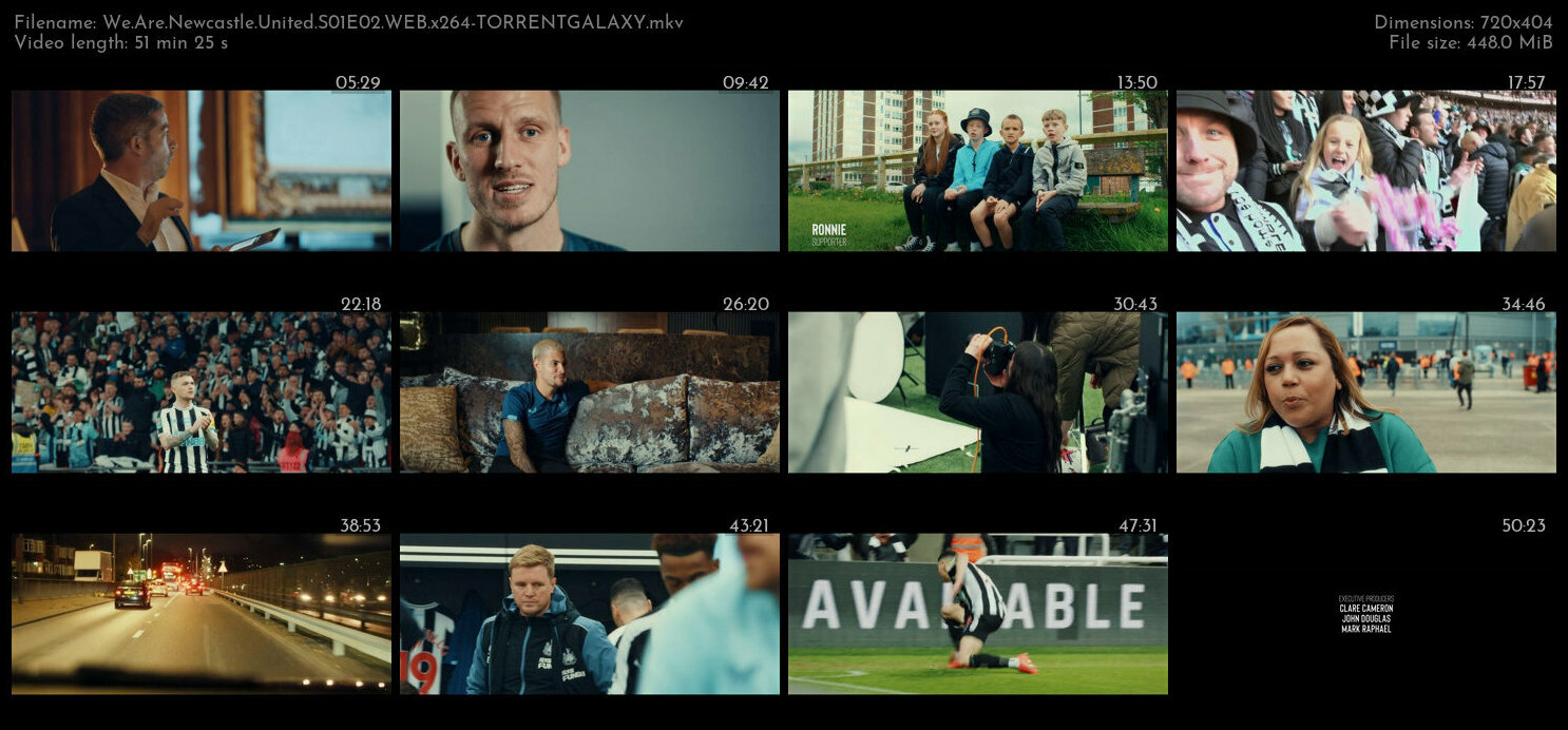 We Are Newcastle United S01E02 WEB x264 TORRENTGALAXY