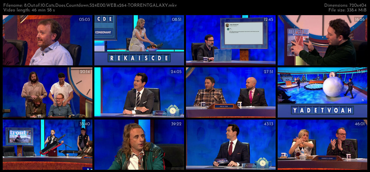 8 Out of 10 Cats Does Countdown S24E00 WEB x264 TORRENTGALAXY