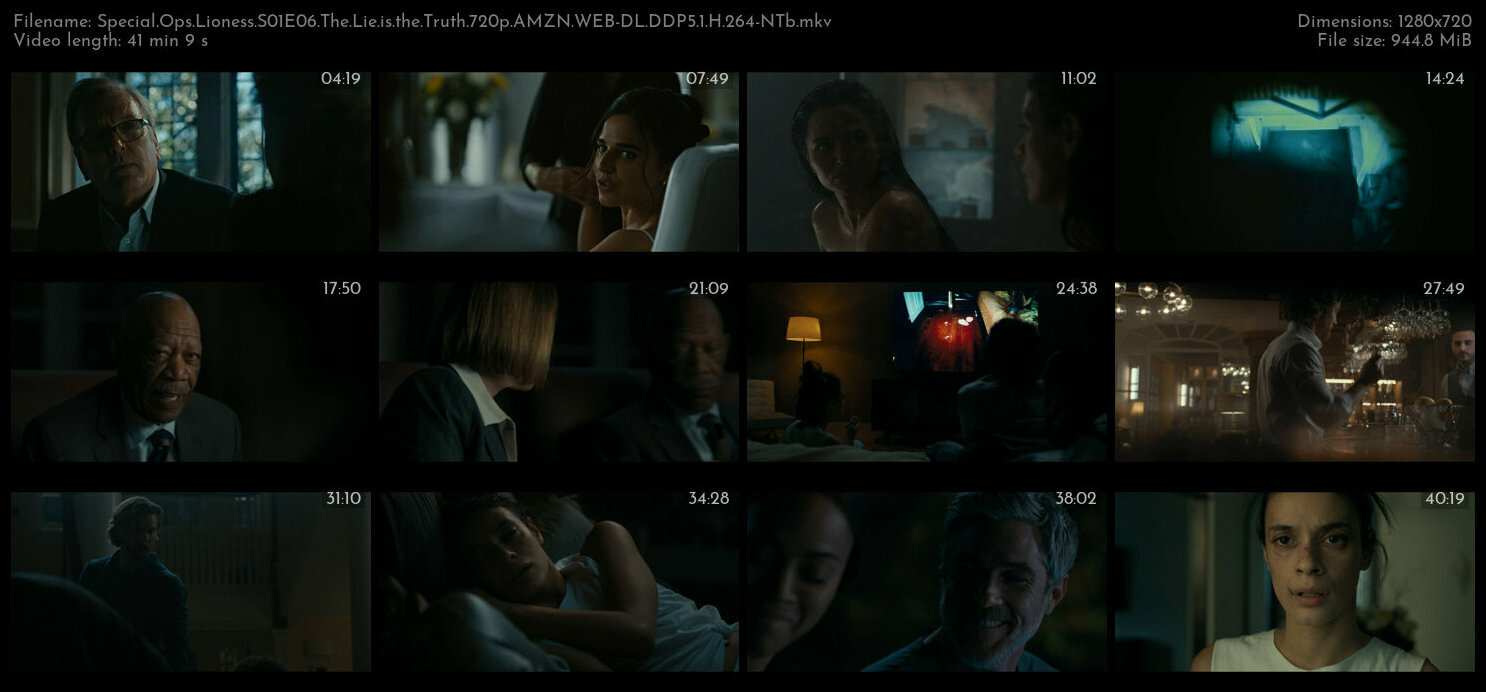 Special Ops Lioness S01E06 The Lie is the Truth 720p AMZN WEB DL DDP5 1 H 264 NTb TGx