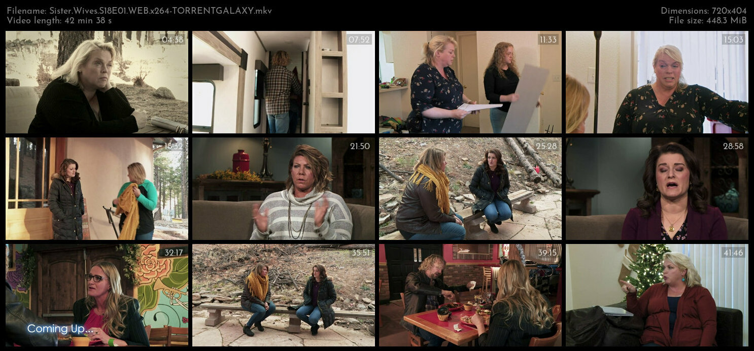 Sister Wives S18E01 WEB x264 TORRENTGALAXY