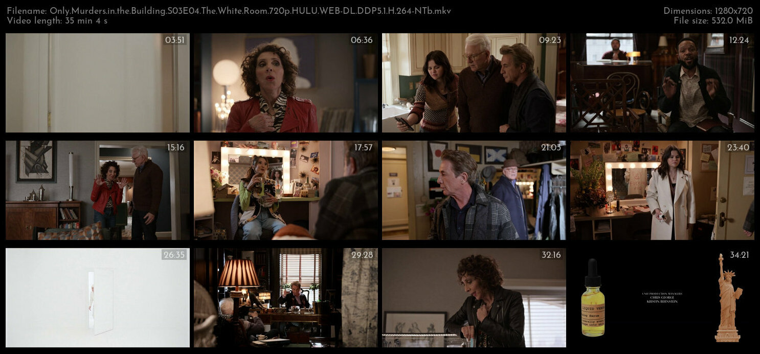 Only Murders in the Building S03E04 The White Room 720p HULU WEB DL DDP5 1 H 264 NTb TGx