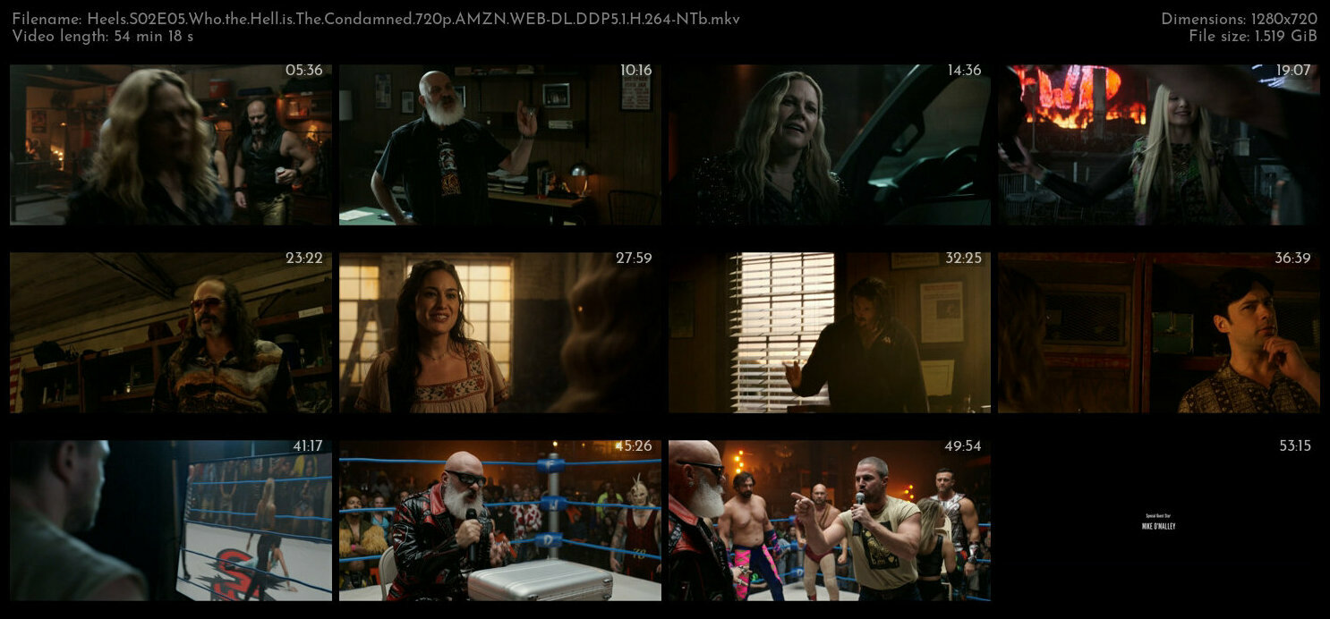Heels S02E05 Who the Hell is The Condamned 720p AMZN WEB DL DDP5 1 H 264 NTb TGx