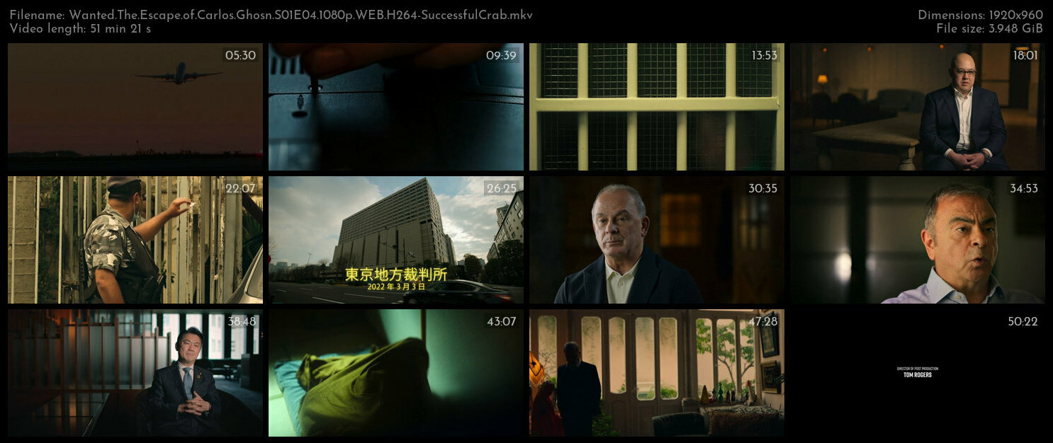 Wanted The Escape of Carlos Ghosn S01 COMPLETE 1080p ATVP WEB H264 SuccessfulCrab TGx