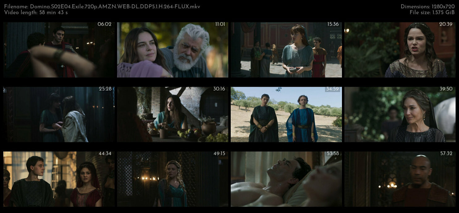 Domina S02E04 Exile 720p AMZN WEB DL DDP5 1 H 264 FLUX TGx