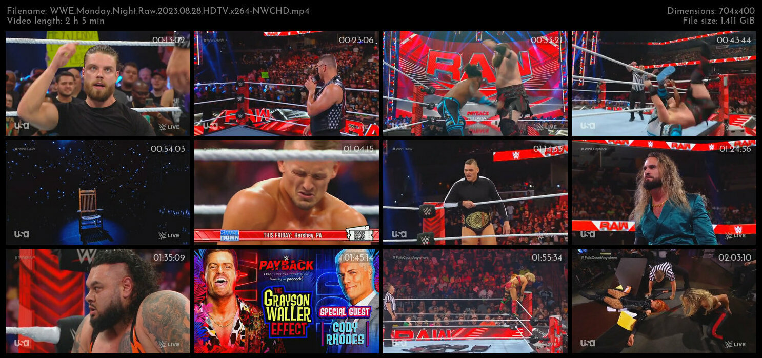 WWE Monday Night Raw 2023 08 28 HDTV x264 NWCHD TGx