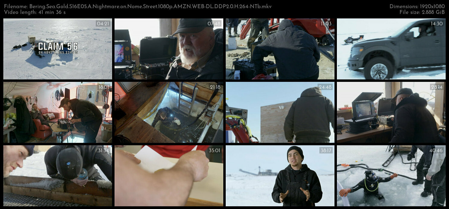 Bering Sea Gold S16E05 A Nightmare on Nome Street 1080p AMZN WEB DL DDP2 0 H 264 NTb TGx