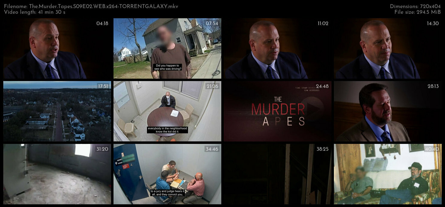 The Murder Tapes S09E02 WEB x264 TORRENTGALAXY