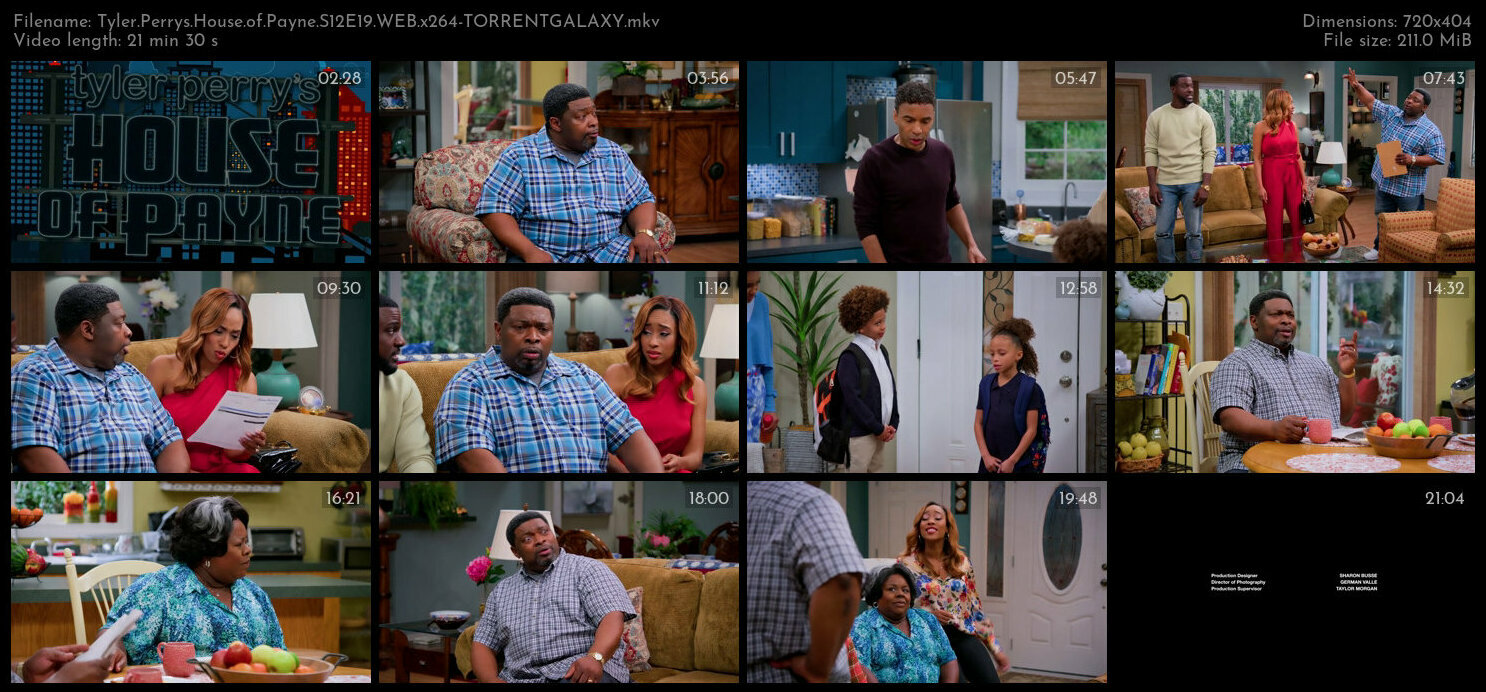 Tyler Perrys House of Payne S12E19 WEB x264 TORRENTGALAXY