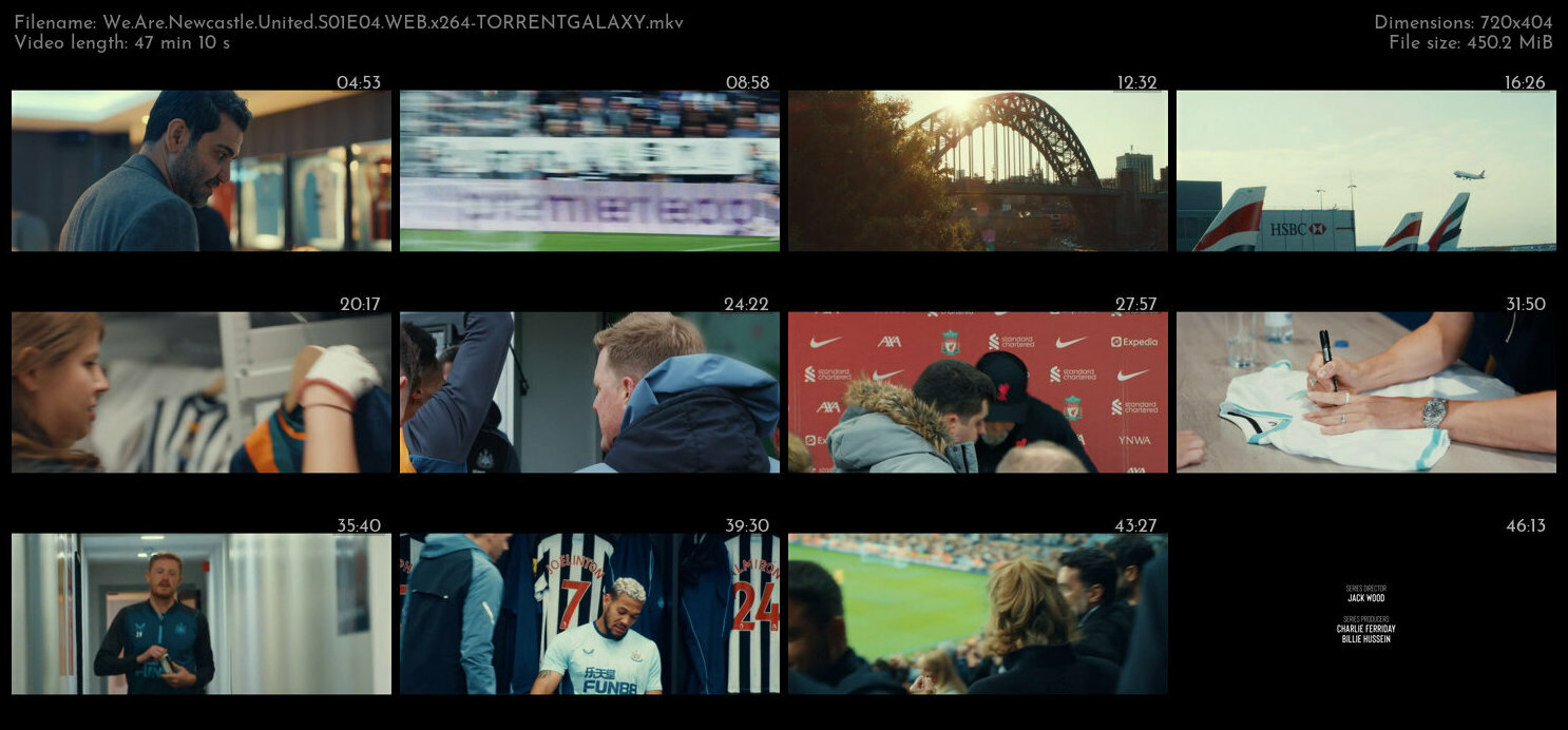 We Are Newcastle United S01E04 WEB x264 TORRENTGALAXY