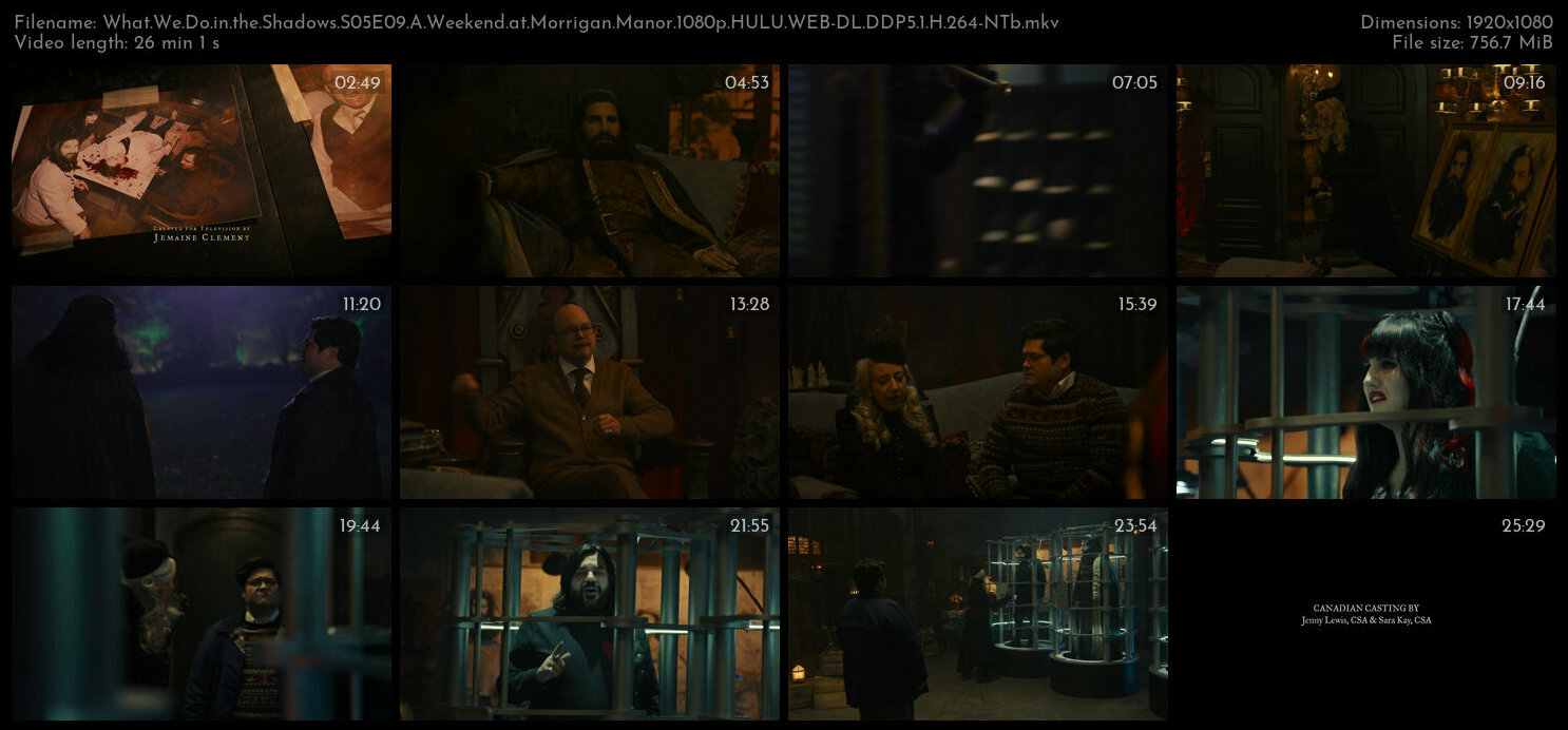 What We Do in the Shadows S05E09 A Weekend at Morrigan Manor 1080p HULU WEB DL DDP5 1 H 264 NTb TGx