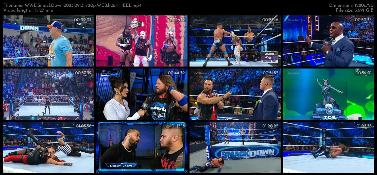 WWE SmackDown 2023 09 01 720p WEB h264 HEEL TGx
