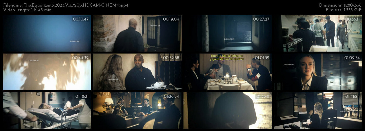The Equalizer 3 Torrent Yts Yify Download in HD quality 1080p and 720p 2023 Movie | kat | tpb Screen Shot 2