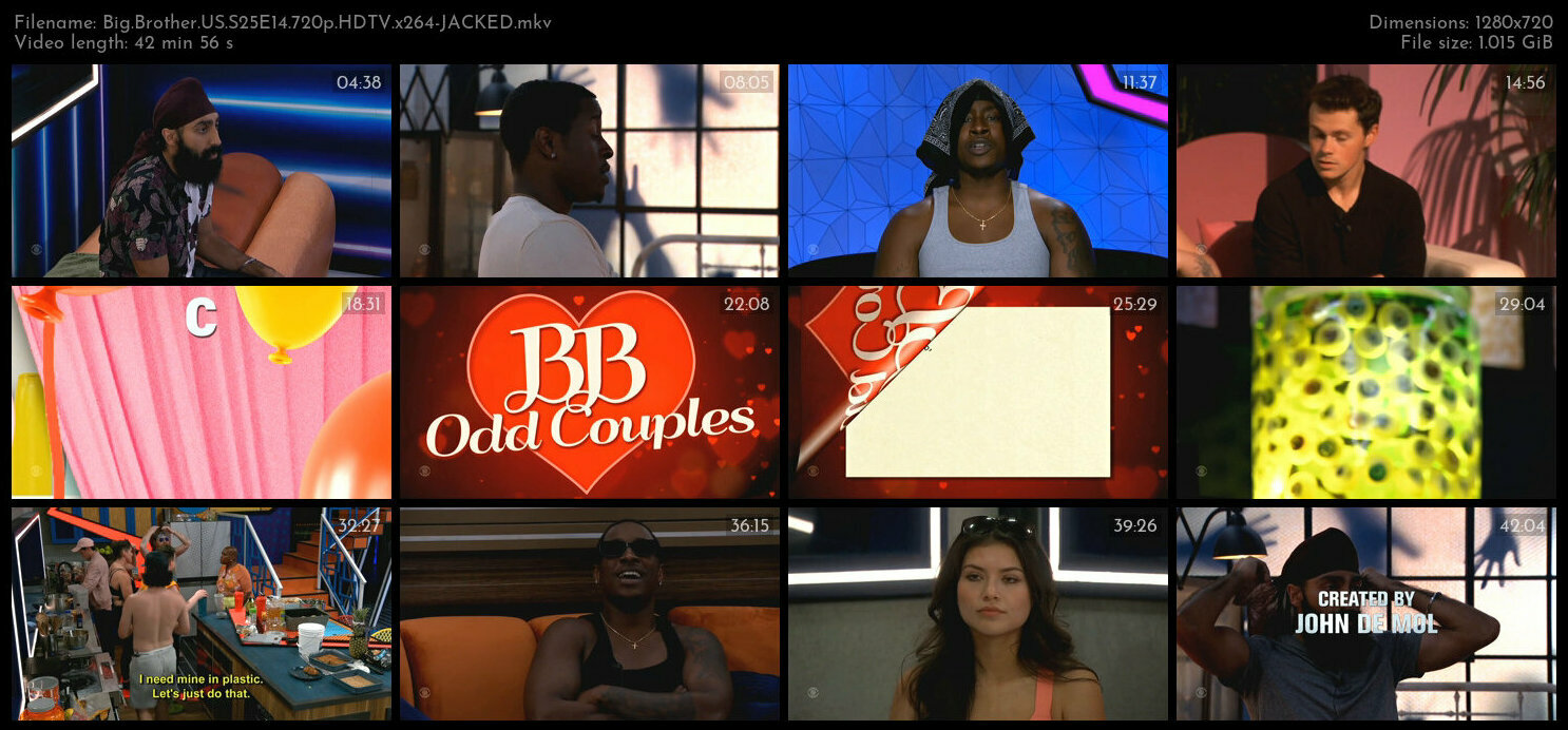 Big Brother US S25E14 720p HDTV x264 JACKED TGx