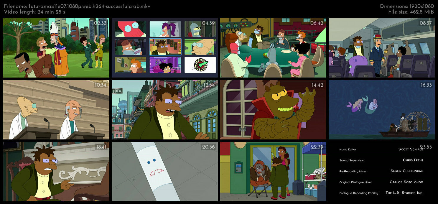 Futurama S11E07 1080p WEB H264 SuccessfulCrab TGx