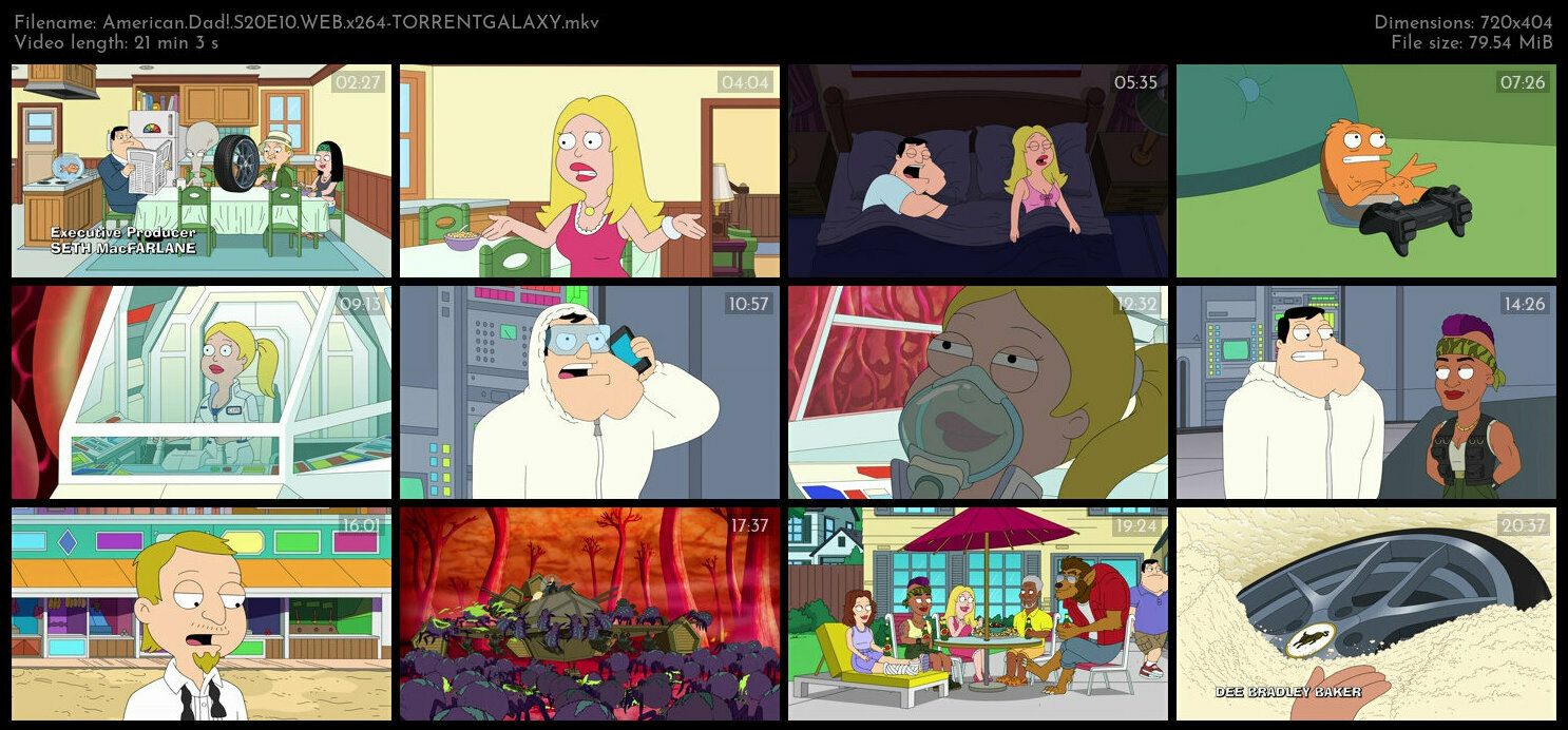 American Dad S20E10 WEB x264 TORRENTGALAXY