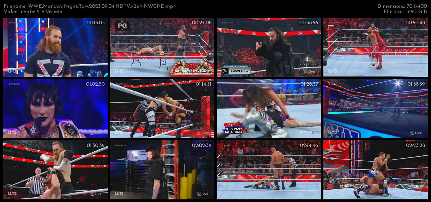 WWE Monday Night Raw 2023 09 04 HDTV x264 NWCHD TGx