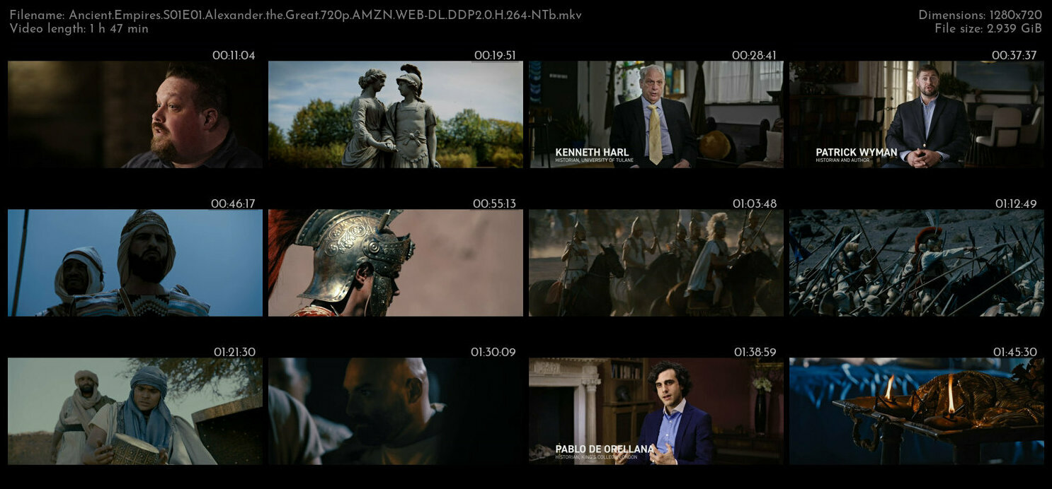 Ancient Empires S01E01 Alexander the Great 720p AMZN WEB DL DDP2 0 H 264 NTb TGx