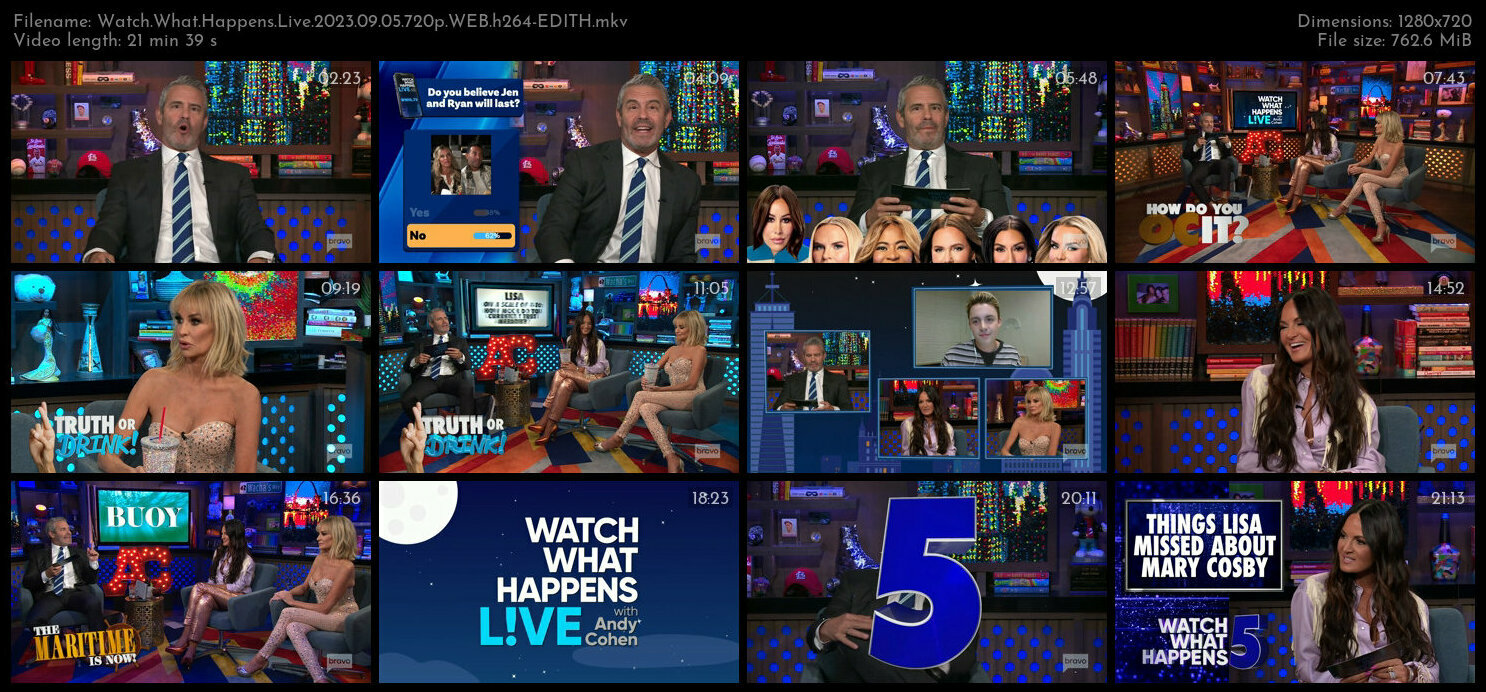 Watch What Happens Live 2023 09 05 720p WEB h264 EDITH TGx