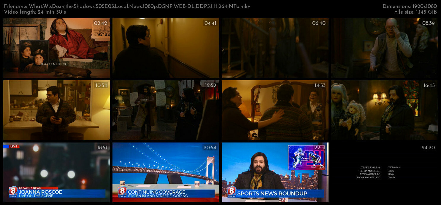 What We Do in the Shadows S05E05 Local News 1080p DSNP WEB DL DDP5 1 H 264 NTb TGx