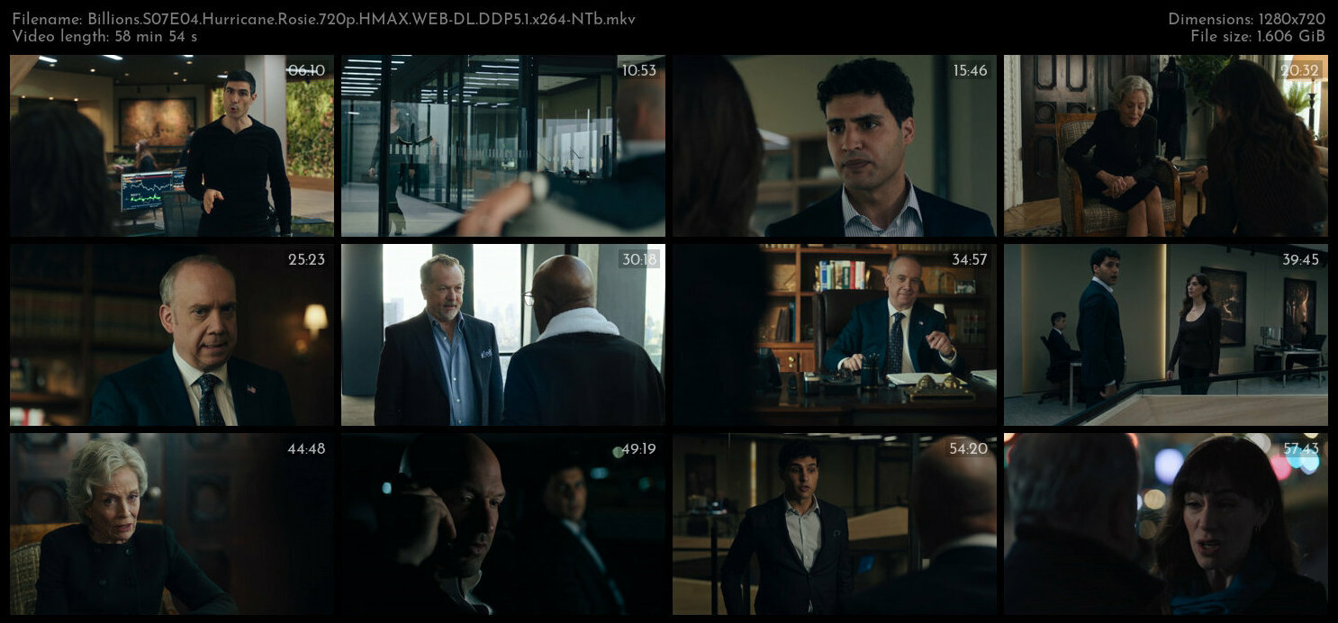 Billions S07E04 Hurricane Rosie 720p HMAX WEB DL DDP5 1 x264 NTb TGx