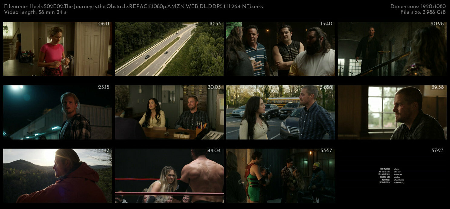 Heels S02E02 The Journey is the Obstacle REPACK 1080p AMZN WEB DL DDP5 1 H 264 NTb TGx