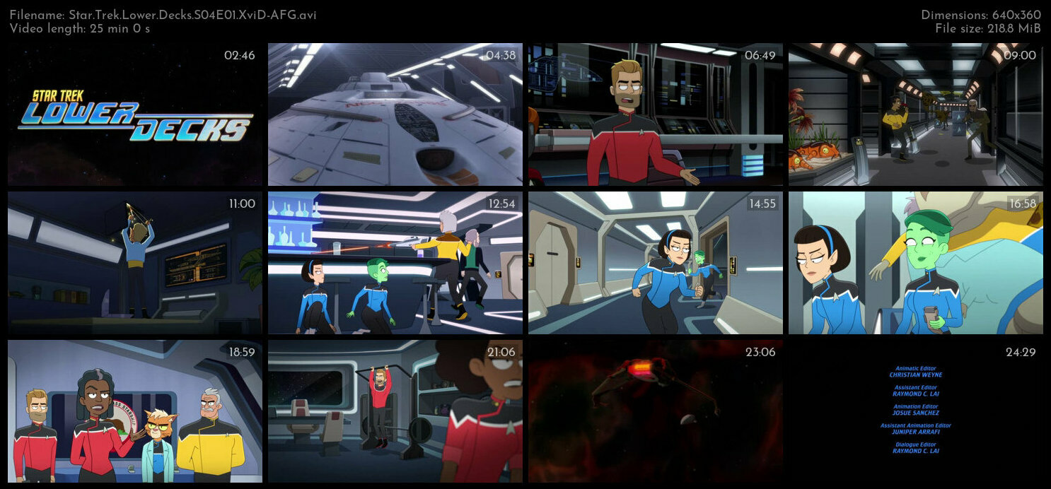 Star Trek Lower Decks S04E01 XviD AFG TGx