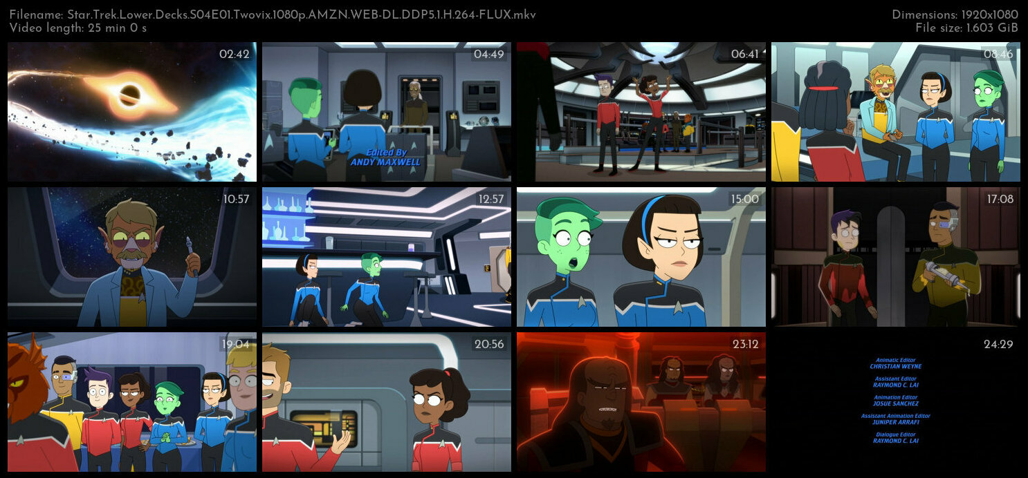 Star Trek Lower Decks S04E01 Twovix 1080p AMZN WEB DL DDP5 1 H 264 FLUX TGx
