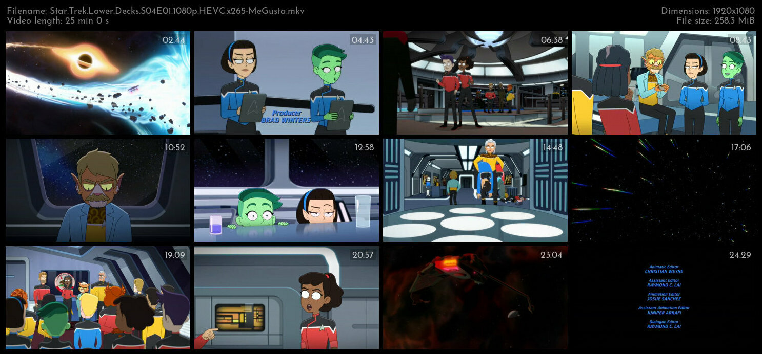 Star Trek Lower Decks S04E01 1080p HEVC x265 MeGusta TGx