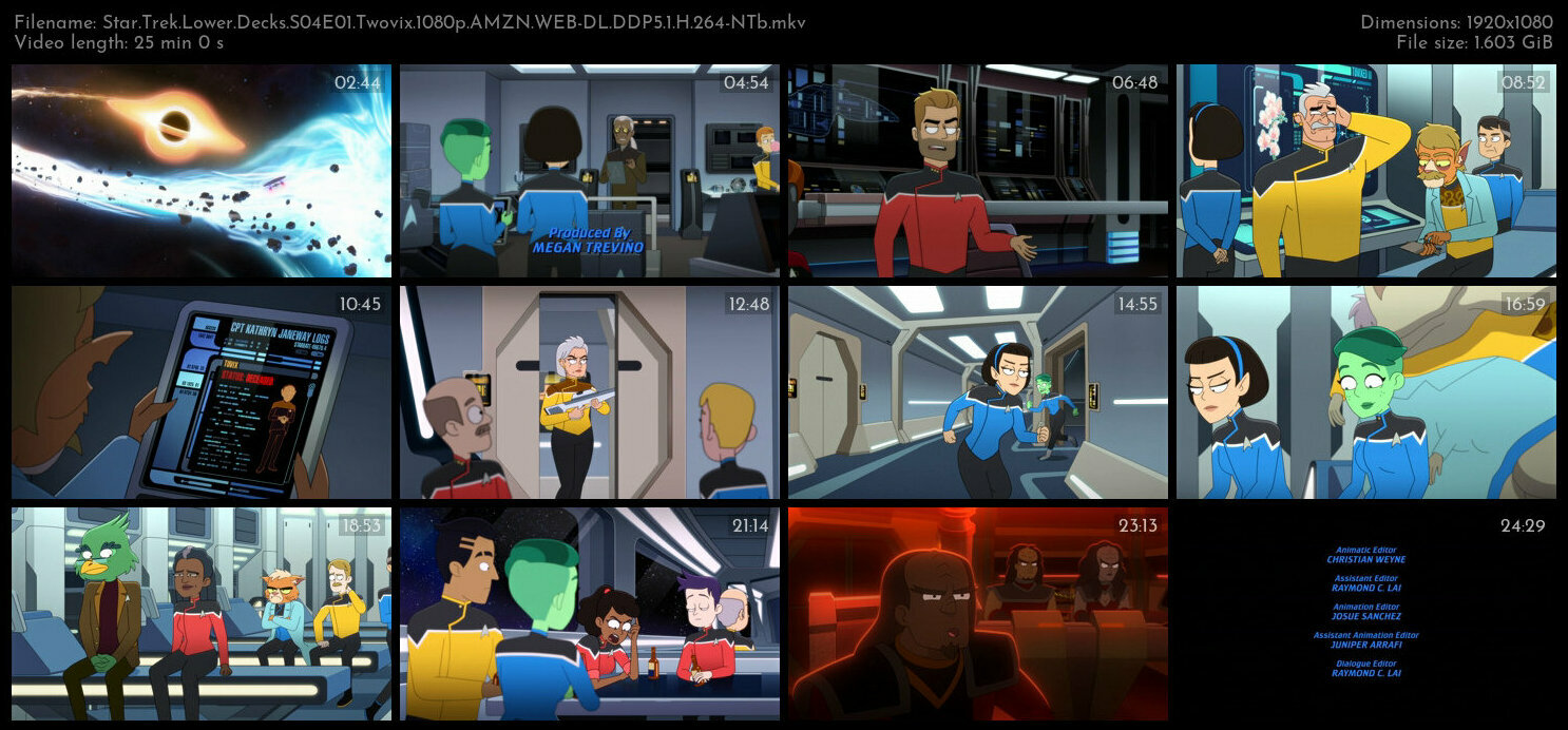 Star Trek Lower Decks S04E01 Twovix 1080p AMZN WEB DL DDP5 1 H 264 NTb TGx