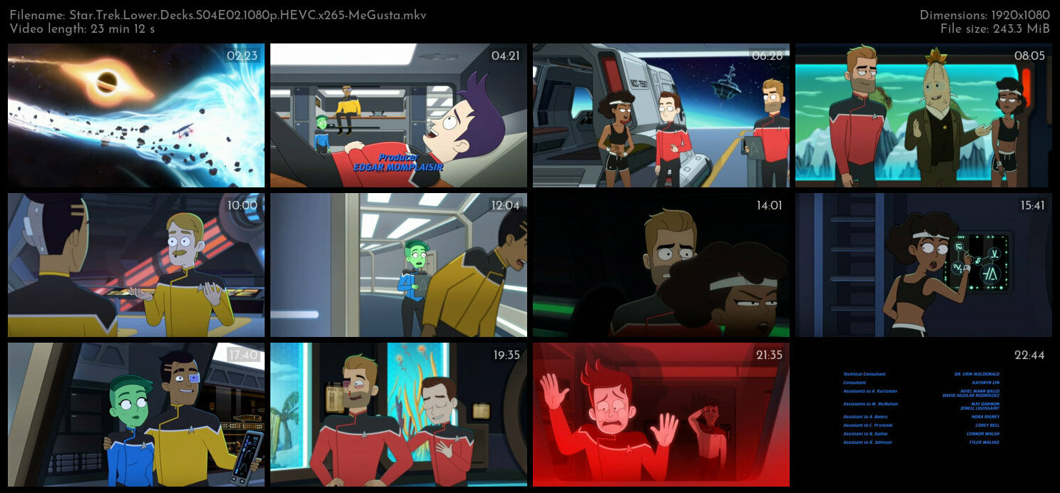 Star Trek Lower Decks S04E02 1080p HEVC x265 MeGusta TGx