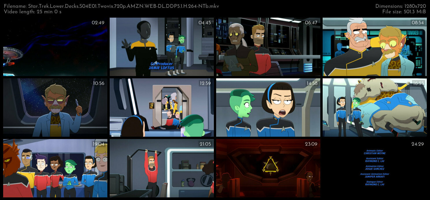 Star Trek Lower Decks S04E01 Twovix 720p AMZN WEB DL DDP5 1 H 264 NTb TGx