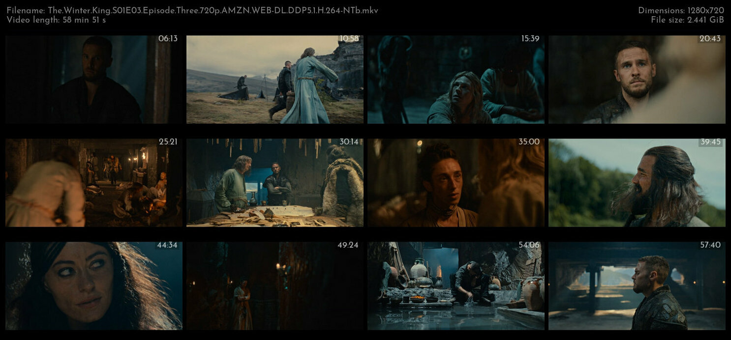 The Winter King S01E03 Episode Three 720p AMZN WEB DL DDP5 1 H 264 NTb TGx