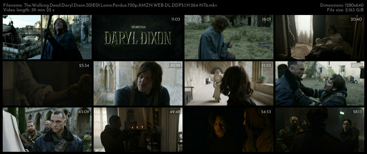 The Walking Dead Daryl Dixon S01E01 Lame Perdue 720p AMZN WEB DL DDP5 1 H 264 NTb TGx