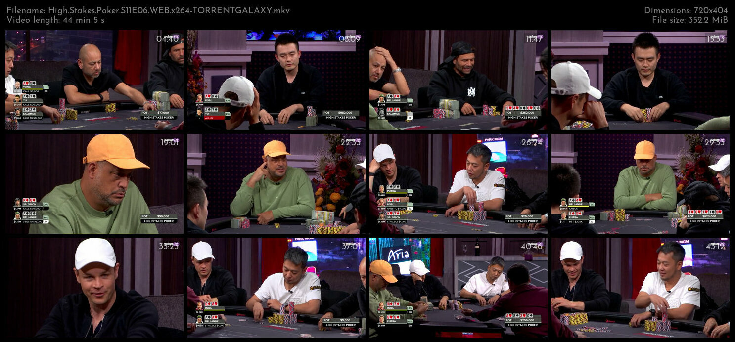 High Stakes Poker S11E06 WEB x264 TORRENTGALAXY