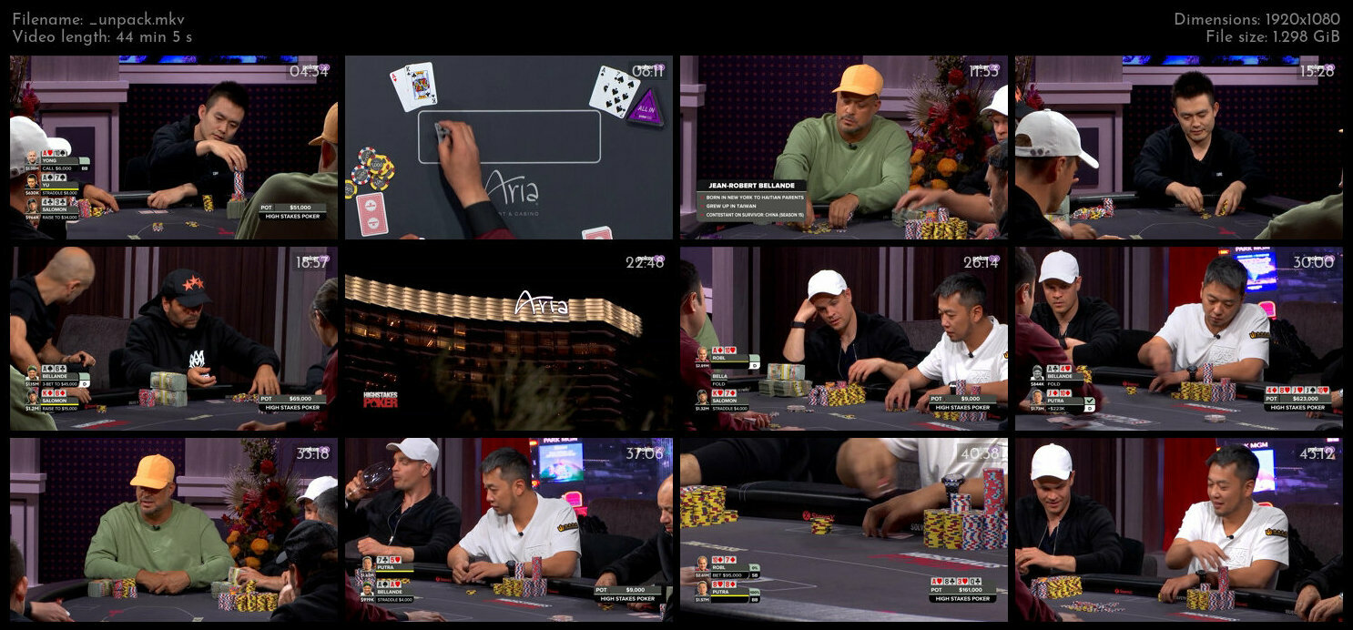 High Stakes Poker S11E06 1080p POGO WEB DL AAC2 0 H 264 NTb TGx