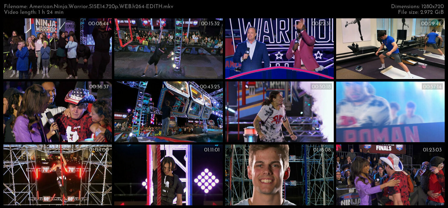 American Ninja Warrior S15E14 720p WEB h264 EDITH TGx