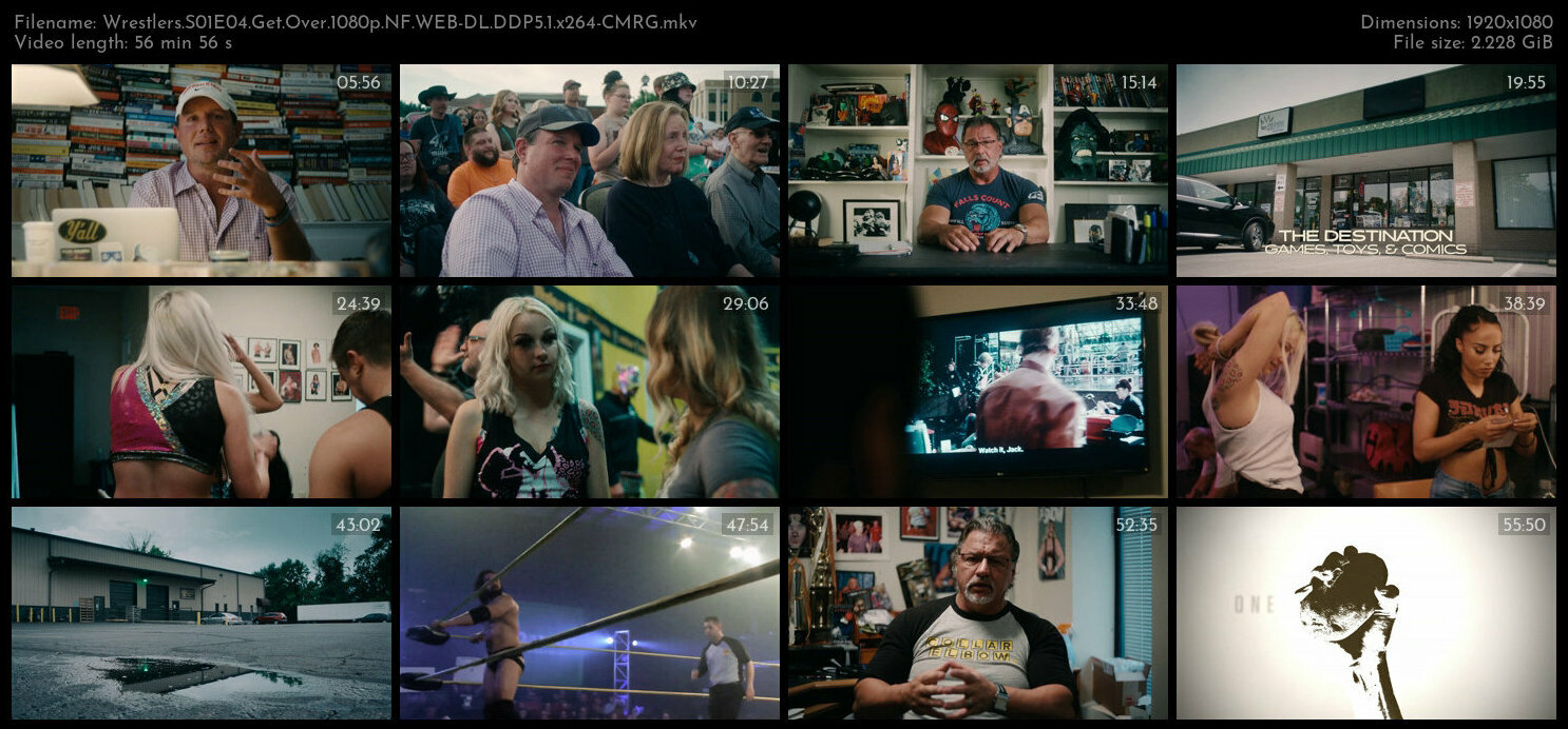 Wrestlers S01E04 Get Over 1080p NF WEB DL DDP5 1 x264 CMRG TGx