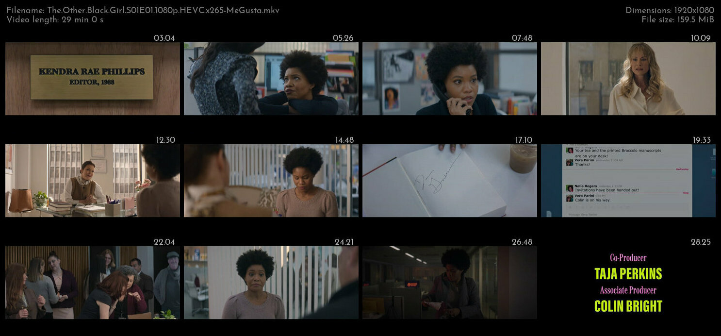 The Other Black Girl S01E01 1080p HEVC x265 MeGusta TGx