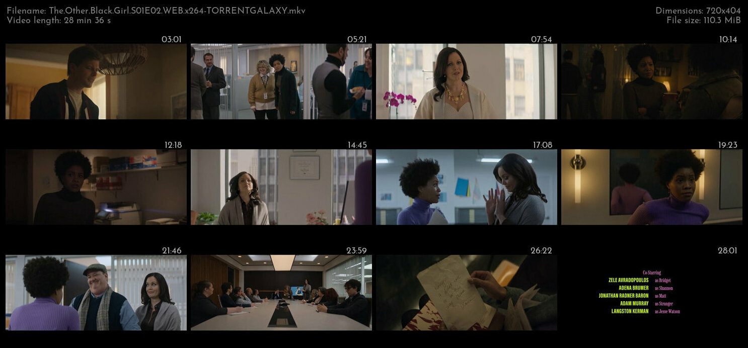 The Other Black Girl S01E02 WEB x264 TORRENTGALAXY