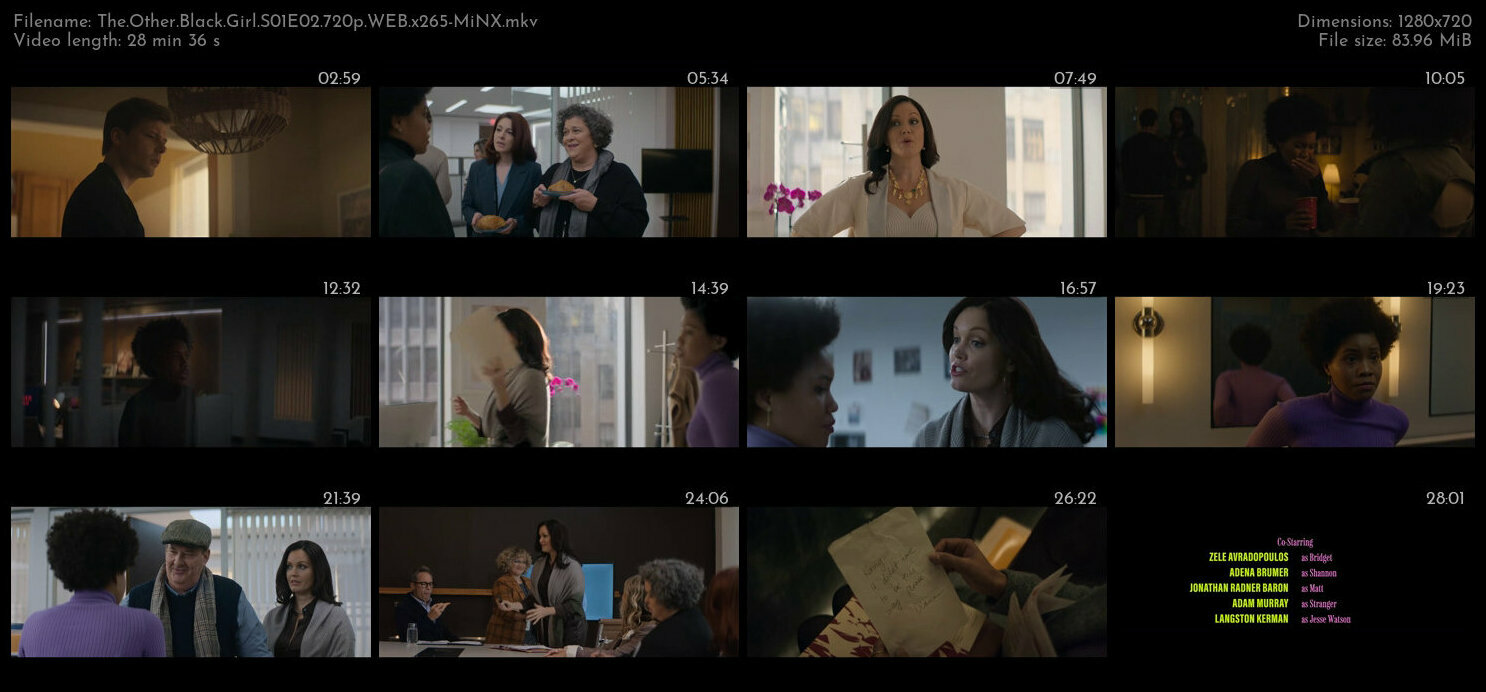 The Other Black Girl S01E02 720p WEB x265 MiNX TGx