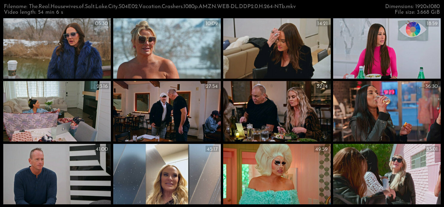 The Real Housewives of Salt Lake City S04E02 Vacation Crashers 1080p AMZN WEB DL DDP2 0 H 264 NTb TG